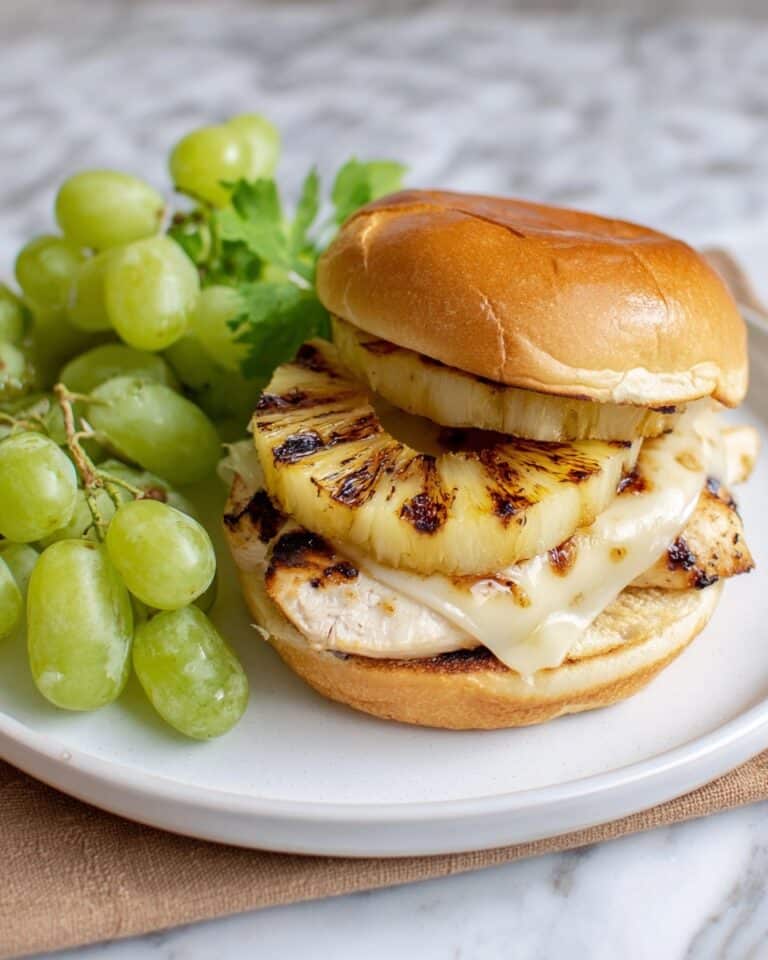 Grilled Hawaiian Chicken Sandwiches Recipe