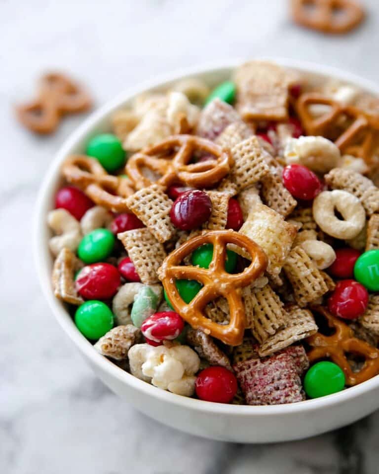 White Chocolate Chex Party Mix Recipe