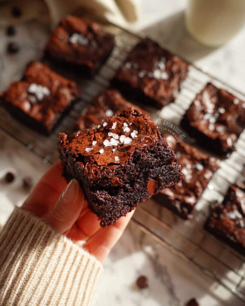 Fudgy Healthy Vegan Brownies Recipe