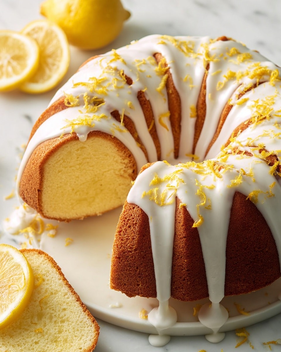 Lemon Bundt Cake Recipe