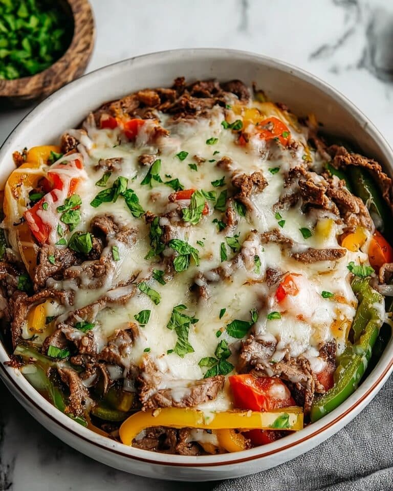 Healthy Philly Cheesesteak Bowls with Juicy Steak or Turkey Recipe