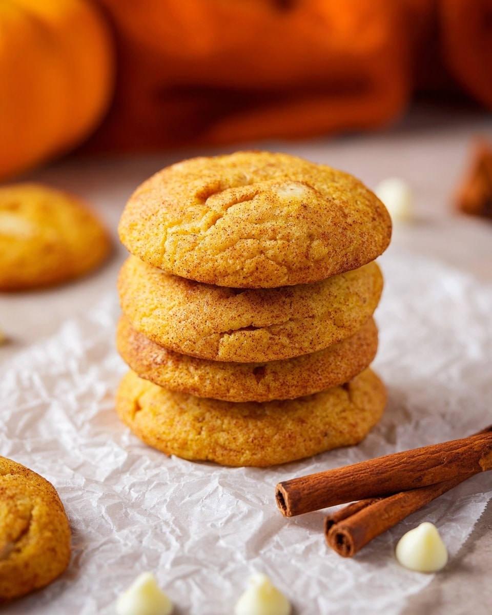 Pumpkin Snickerdoodle Cookies Recipe