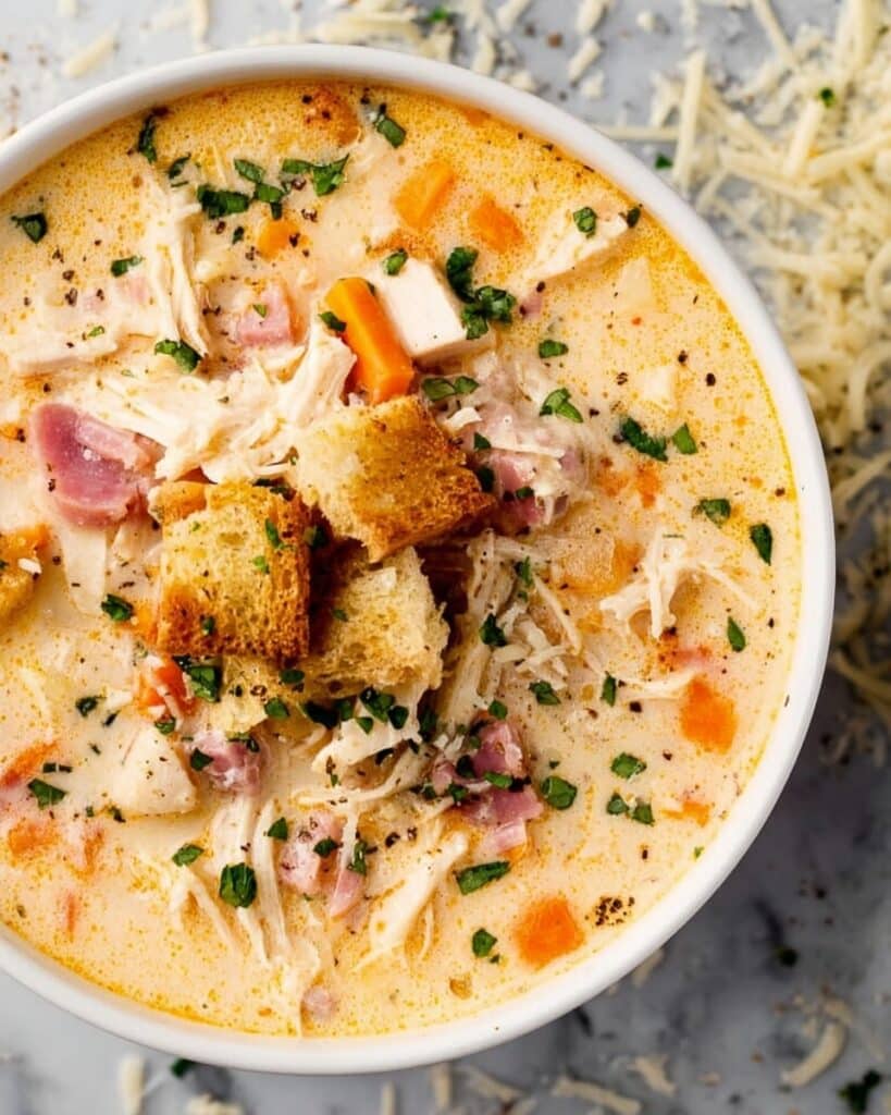 Chicken Cordon Bleu Soup Recipe