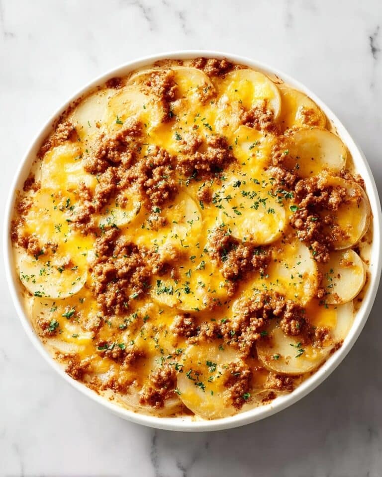 Cheesy Taco Potato Casserole Recipe