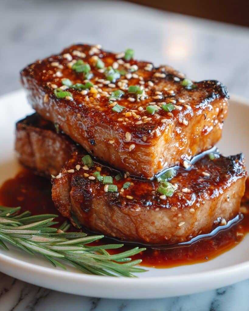 Slow Cooker Honey Garlic Pork Chops Recipe