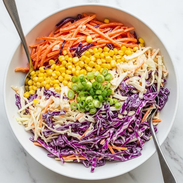Quick Japanese-Style Creamy Coleslaw Recipe