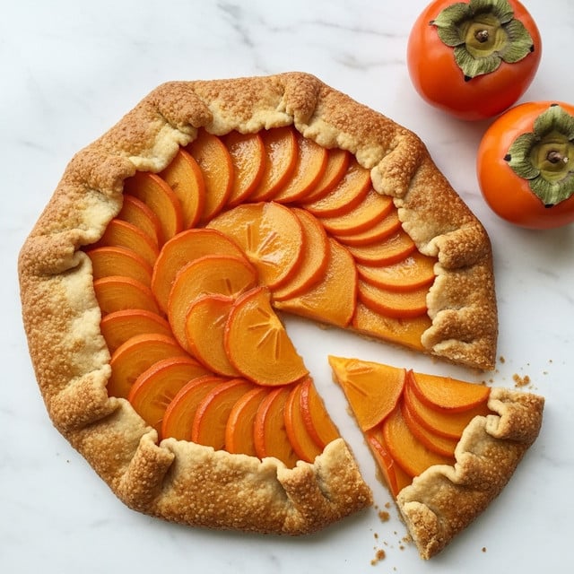 Persimmon Galette Recipe