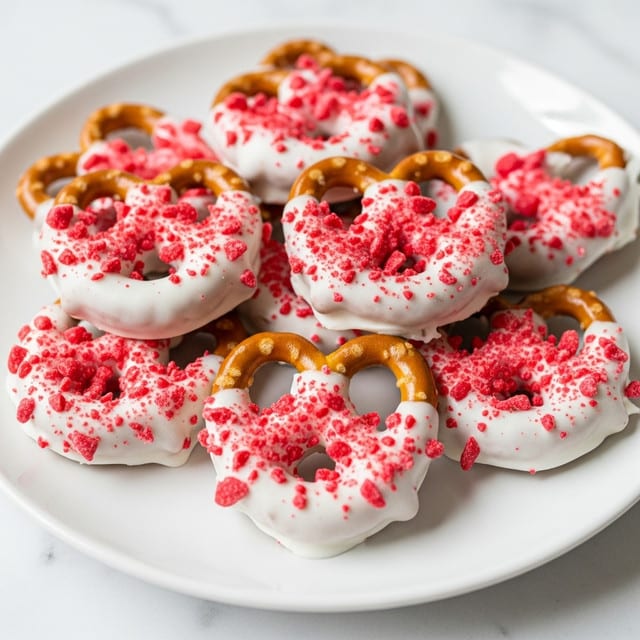 Strawberry Yogurt Pretzel Bites Recipe