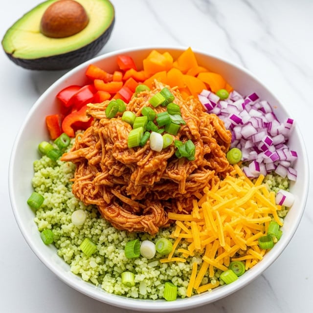 Easy Low Carb BBQ Chicken Bowl Recipe
