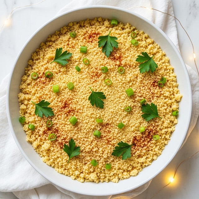 Herbed Couscous with Lemon and Parsley Recipe