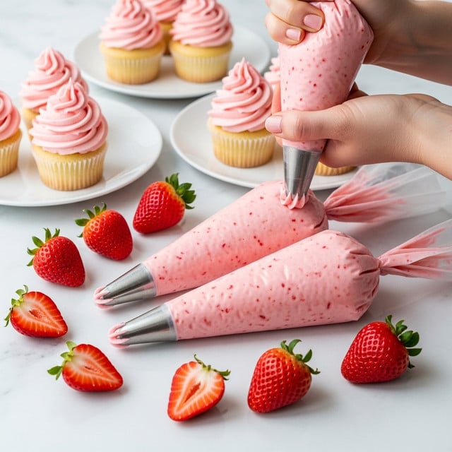 Best Strawberry Buttercream Frosting Recipe