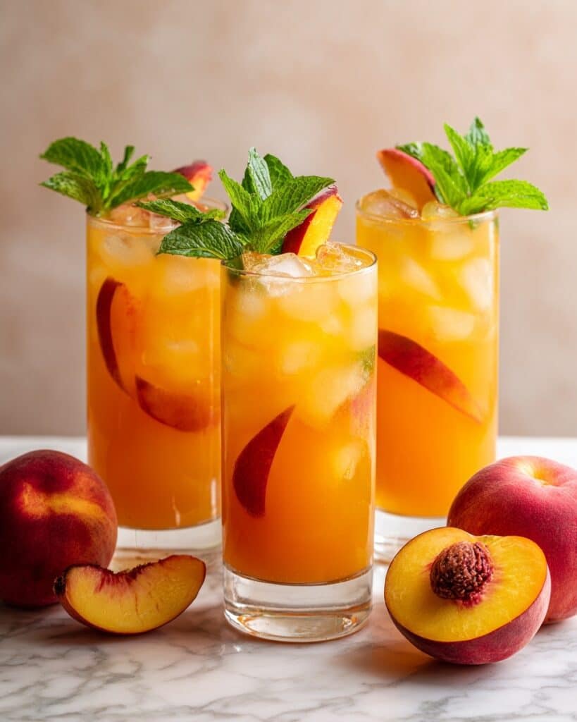 Deliciously Fresh Peach Lemonade for Your Summer Sips Recipe