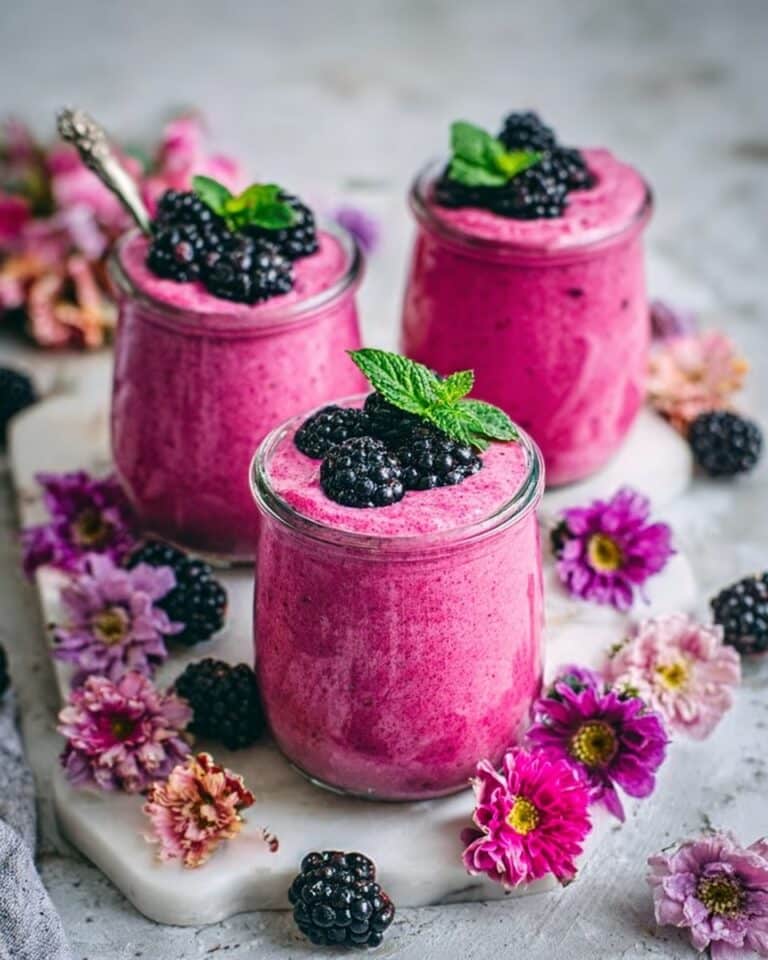 Blackberry Mousse – Easy Vegan Dessert Recipe