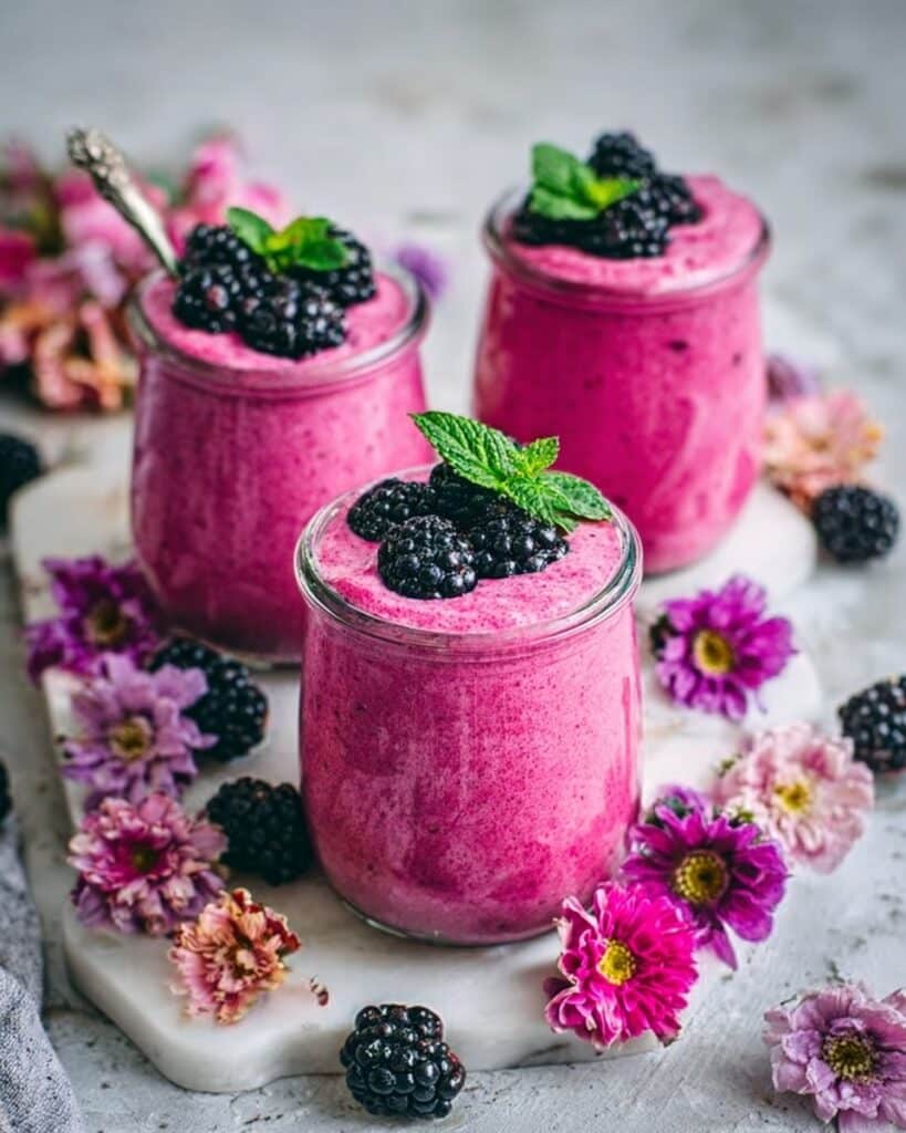 Blackberry Mousse – Easy Vegan Dessert Recipe
