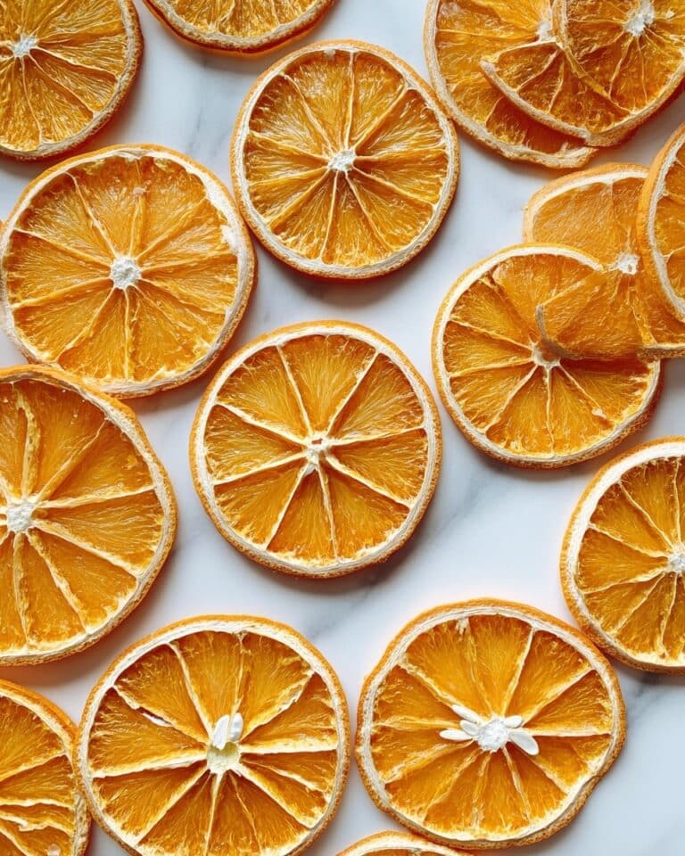 How to Make Dried Orange Slices Recipe