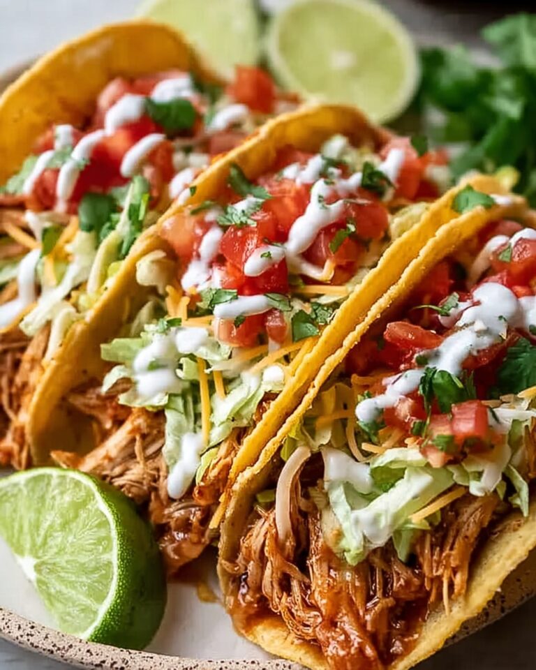 Classic Crockpot Chicken Tacos Recipe