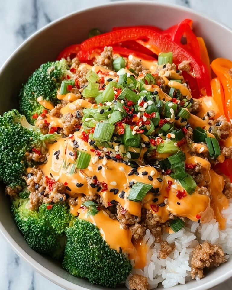 Bang Bang Ground Turkey Rice Bowls Recipe