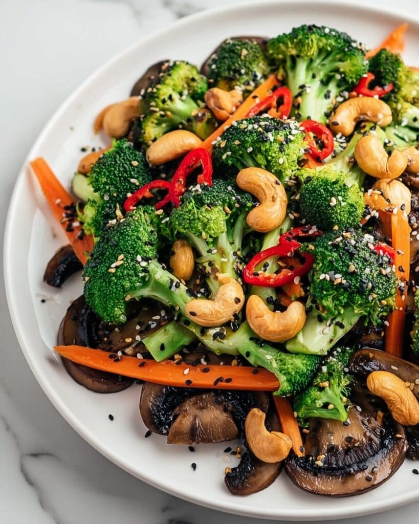 Broccoli Mushroom Stir-Fry Recipe