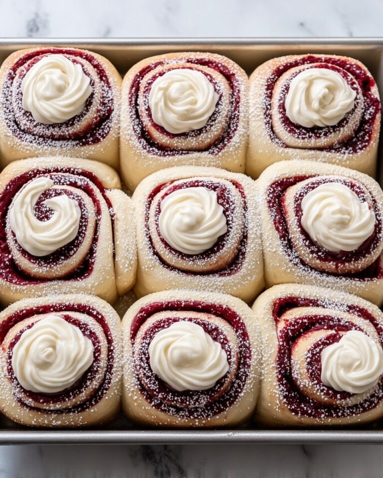 Red Velvet Cinnamon Rolls | The Perfect Christmas Morning Treat Recipe