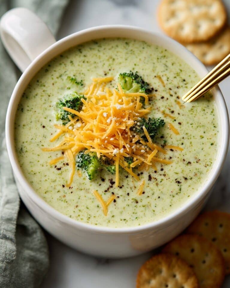 Simple Baked Potato and Broccoli Soup Recipe