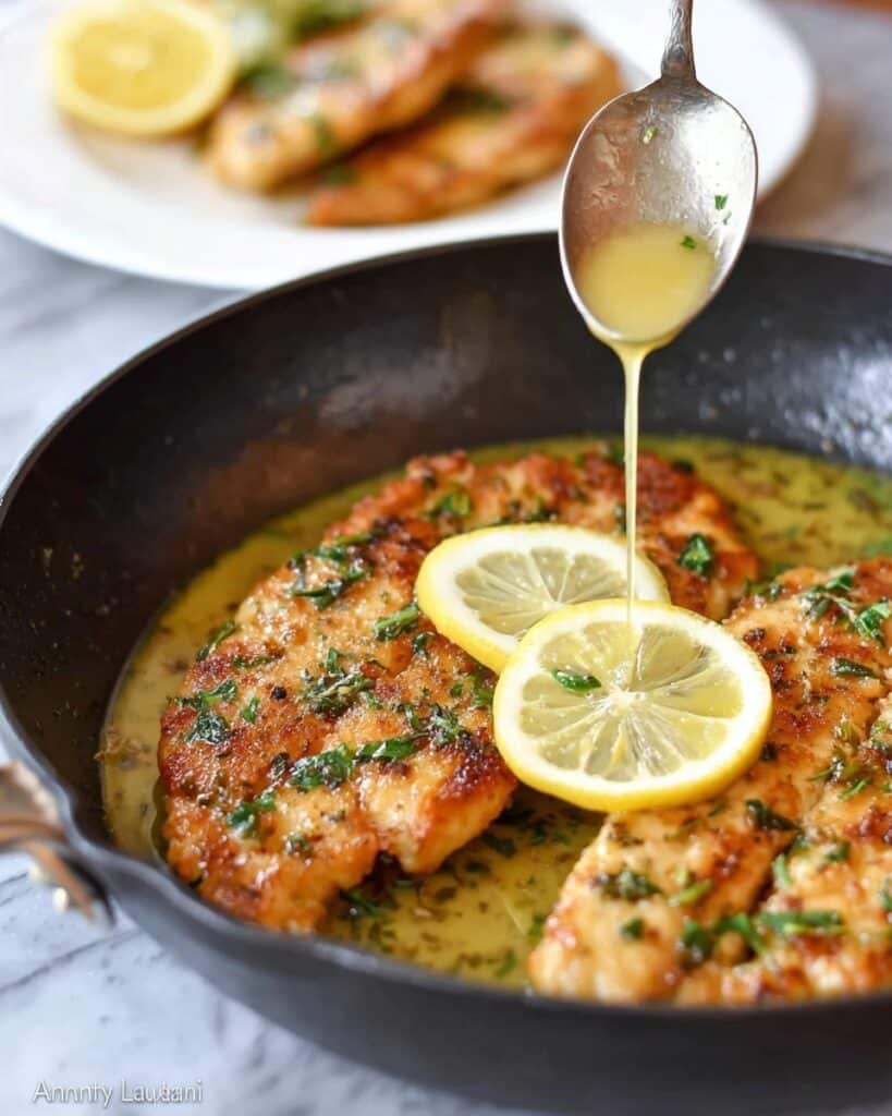 Chicken Francese Without Wine Recipe