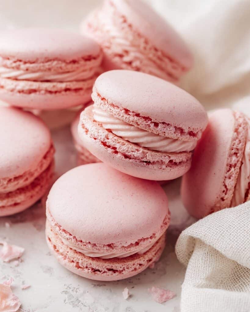 Strawberry Macarons Recipe