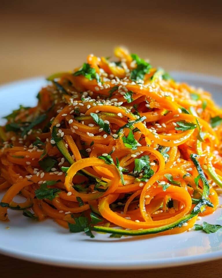 Cucumber Carrot Salad with Spicy Sesame Dressing Recipe