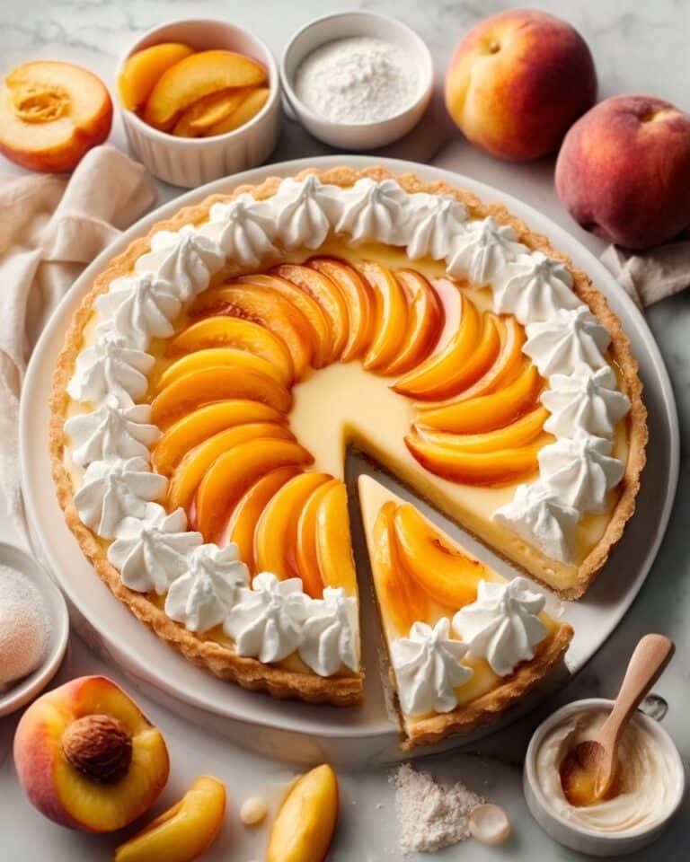 Peach Chiffon Pie Recipe