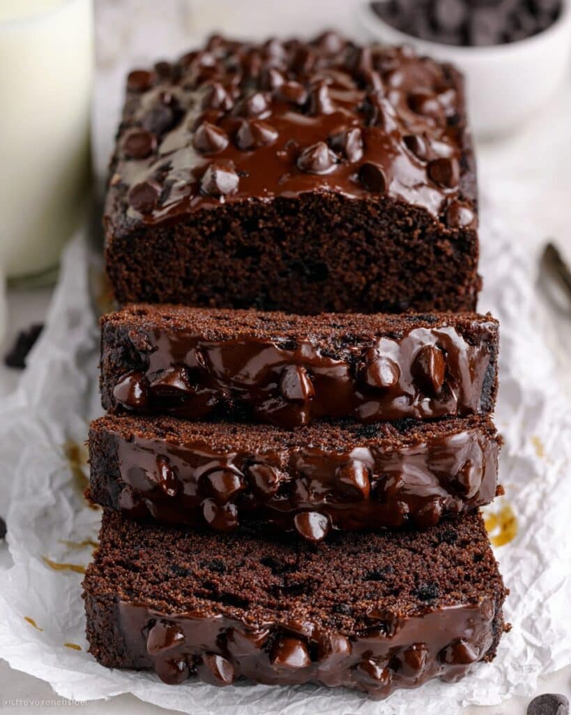 Healthy Chocolate Banana Bread Recipe