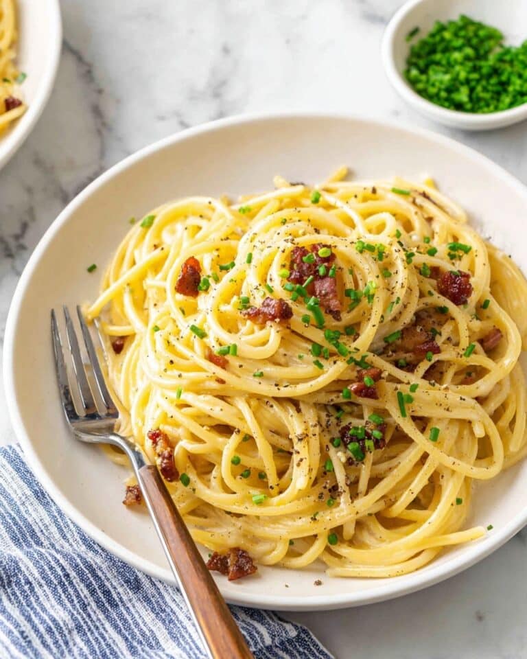 Creamy Pasta Carbonara Recipe