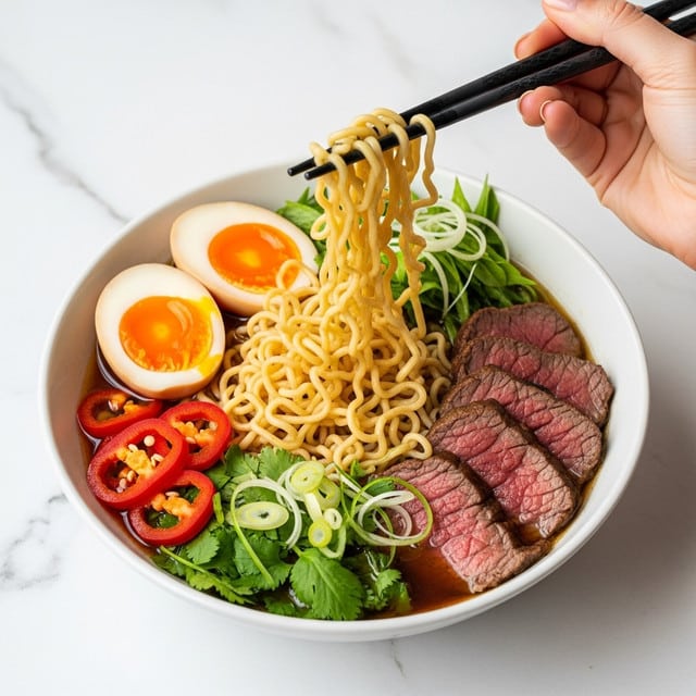Slow Cooker Beef Ramen Recipe