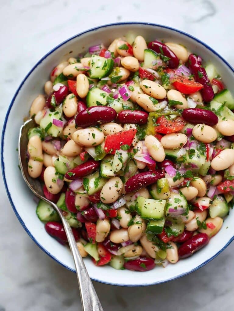 Mediterranean Bean Salad Recipe