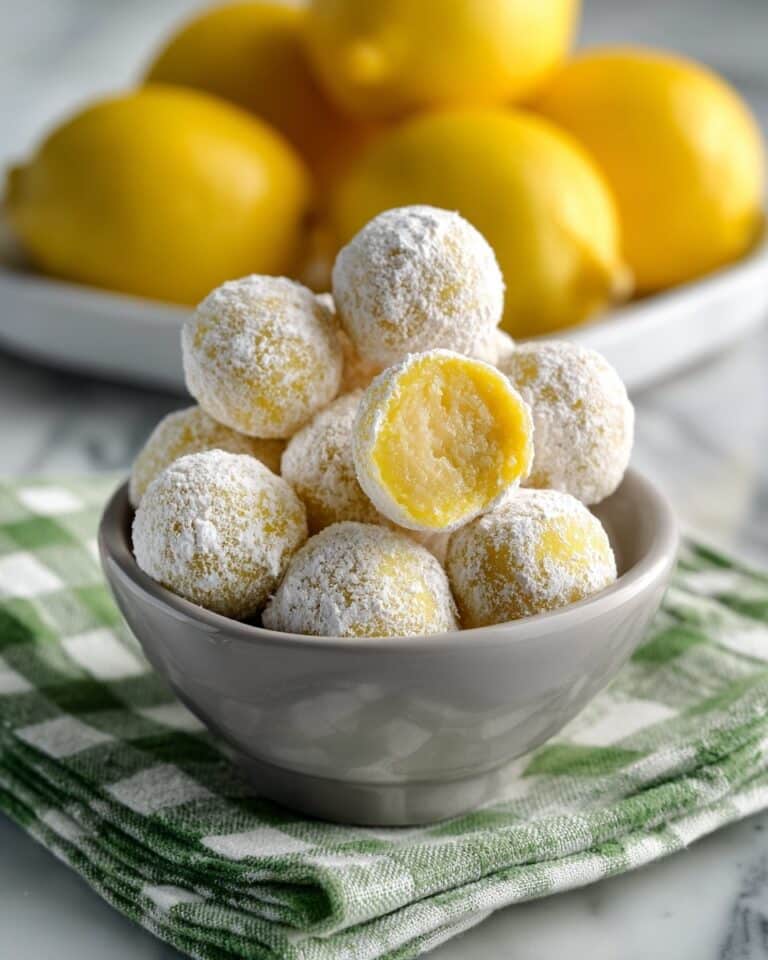 Lemon White Chocolate Truffles Recipe