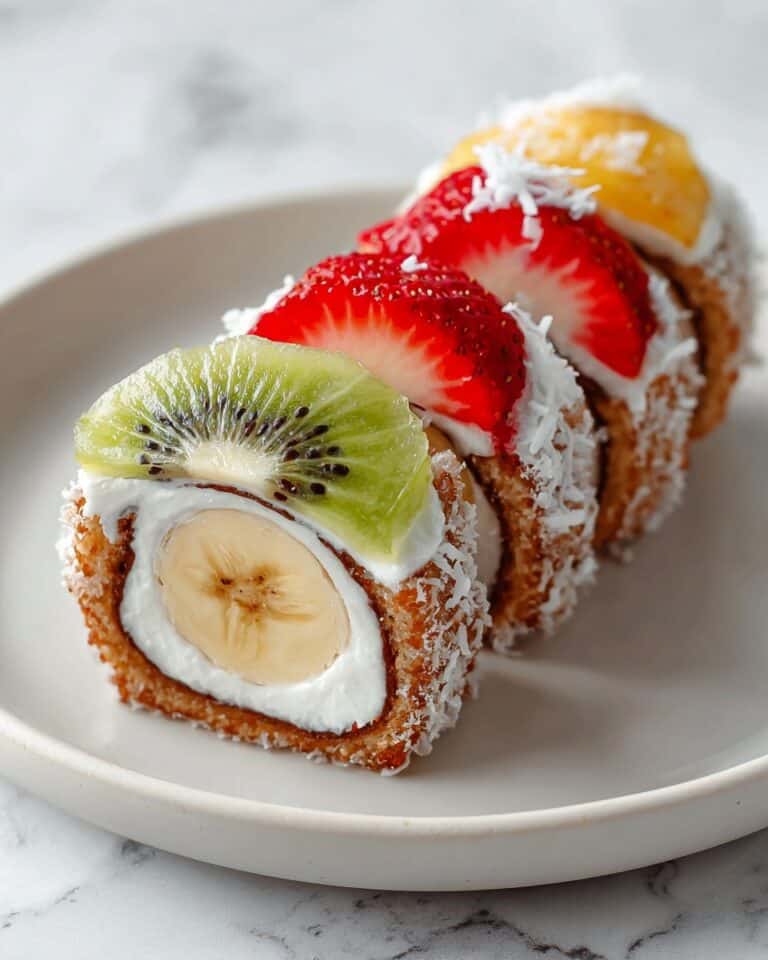 Easy Banana Sushi Rolls Recipe