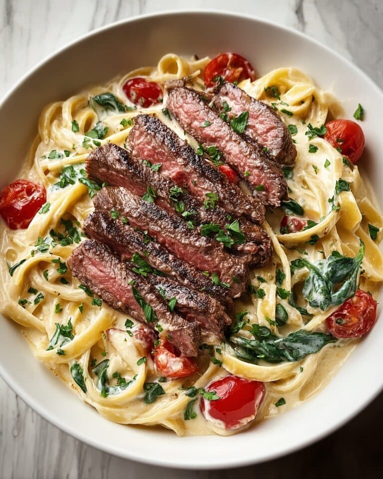 Steak and Boursin Pasta Recipe