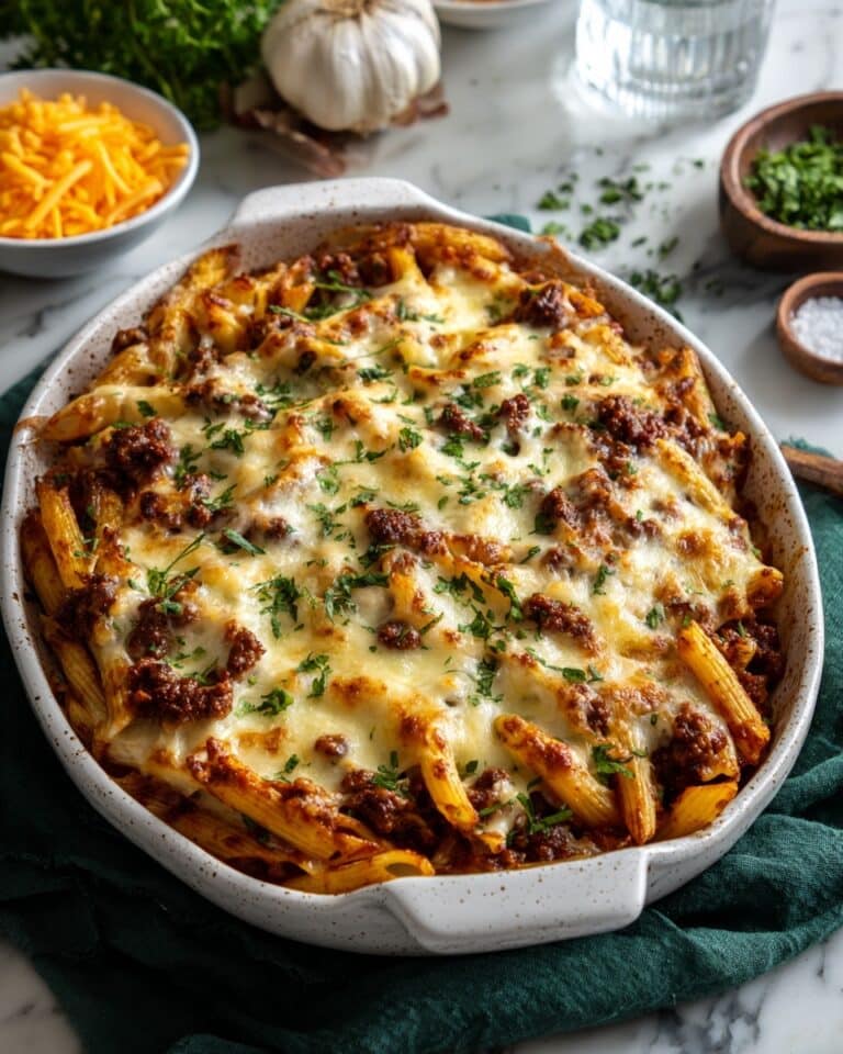 Ground Beef Noodle Casserole Recipe