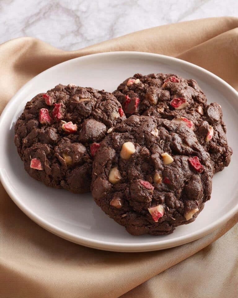 Andes Double Chocolate Peppermint Crunch Cookies Recipe