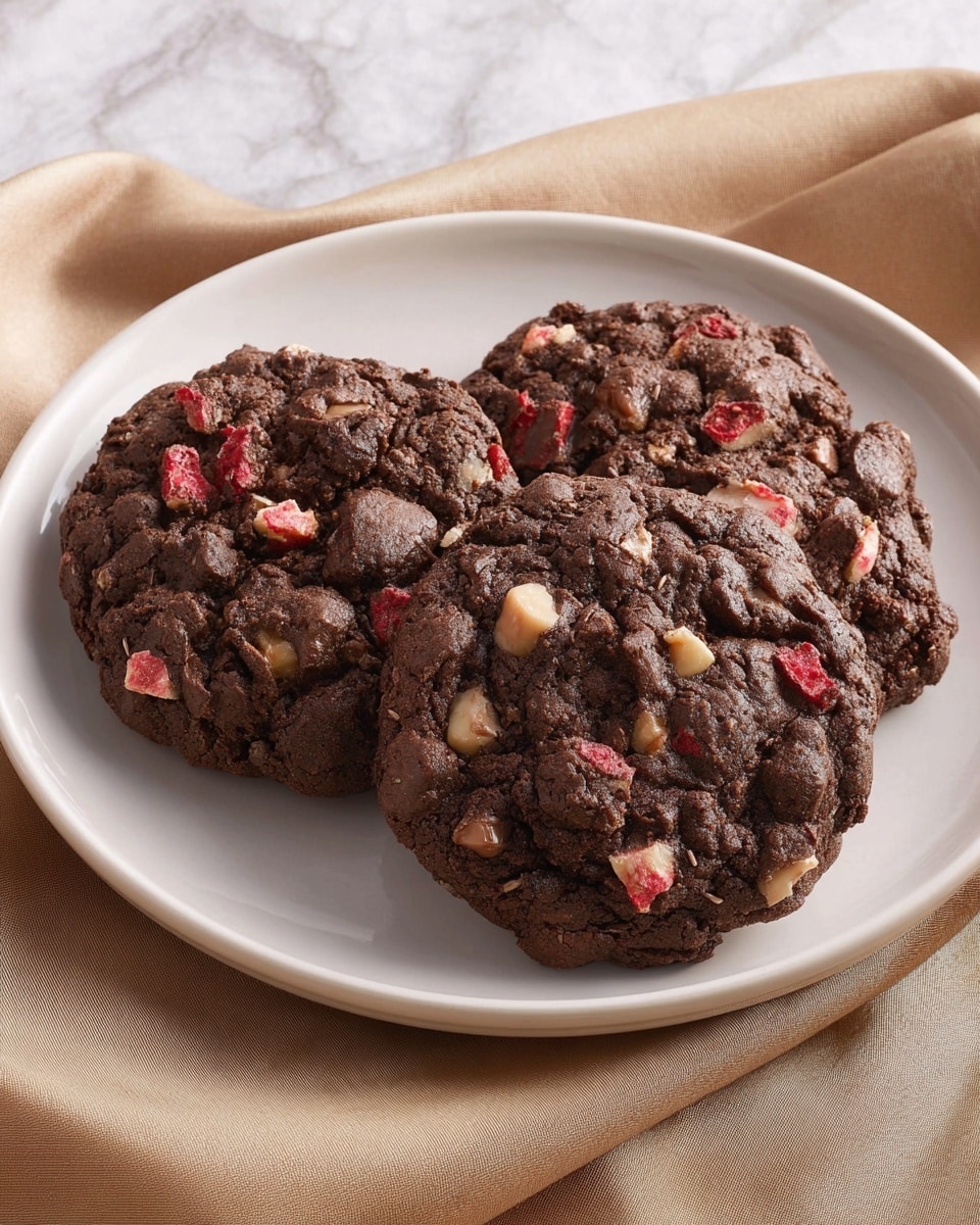 Andes Double Chocolate Peppermint Crunch Cookies Recipe