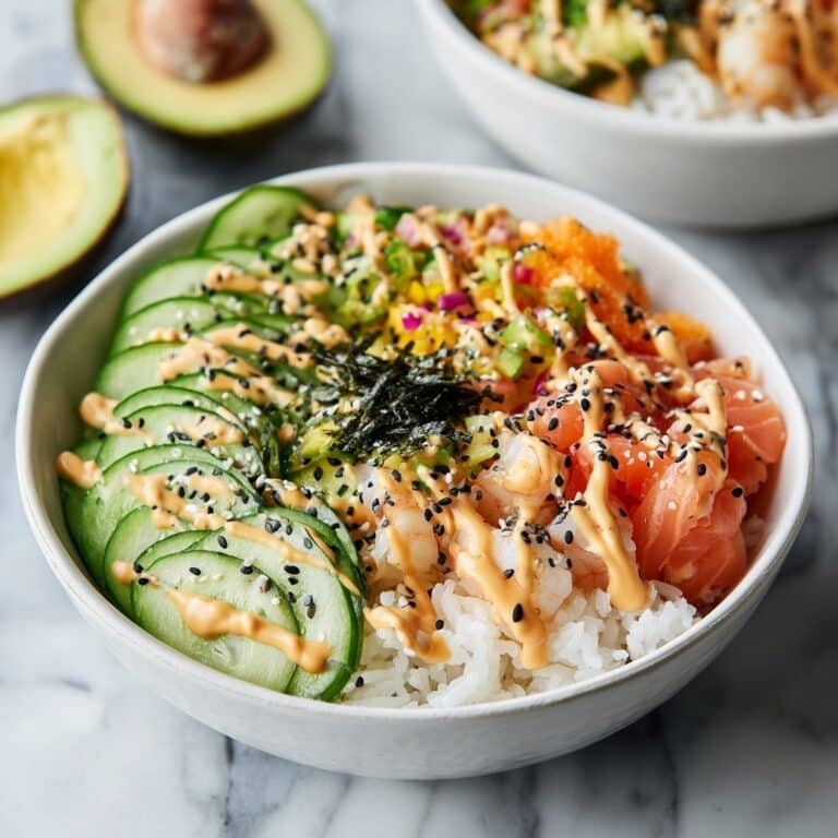 California Roll Sushi Bowls Recipe