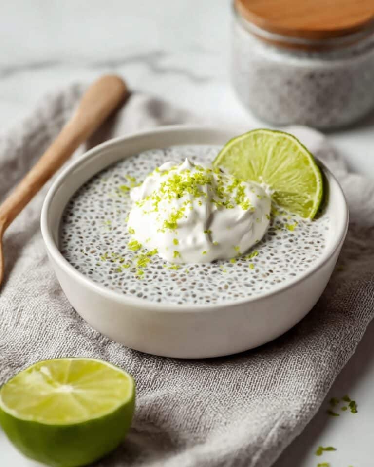Key Lime Chia Seed Pudding Recipe