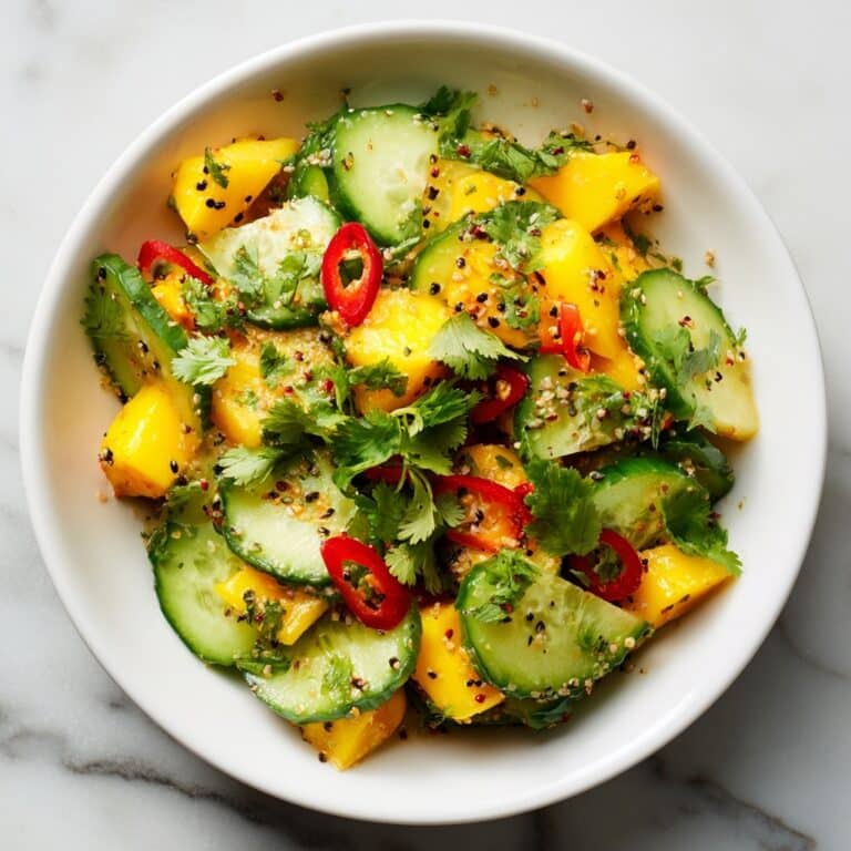 Thai Mango Cucumber Salad Recipe