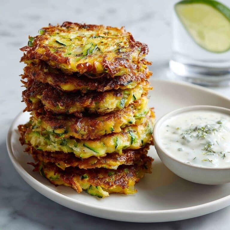 Crispy and Easy Zucchini Fritters Recipe