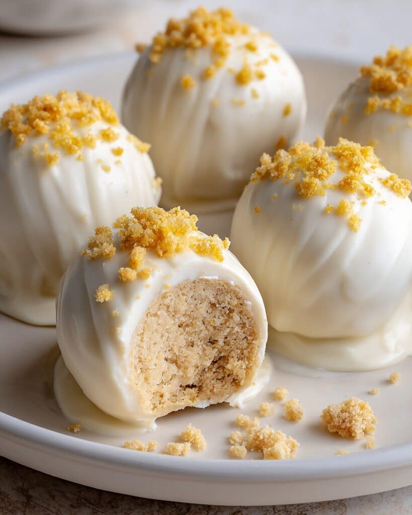 Lemon Cheese Truffles Recipe