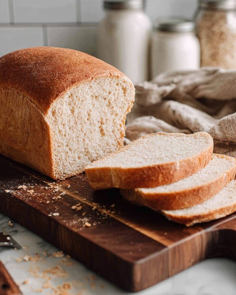 Honey Wheat Sourdough Sandwich Bread Recipe