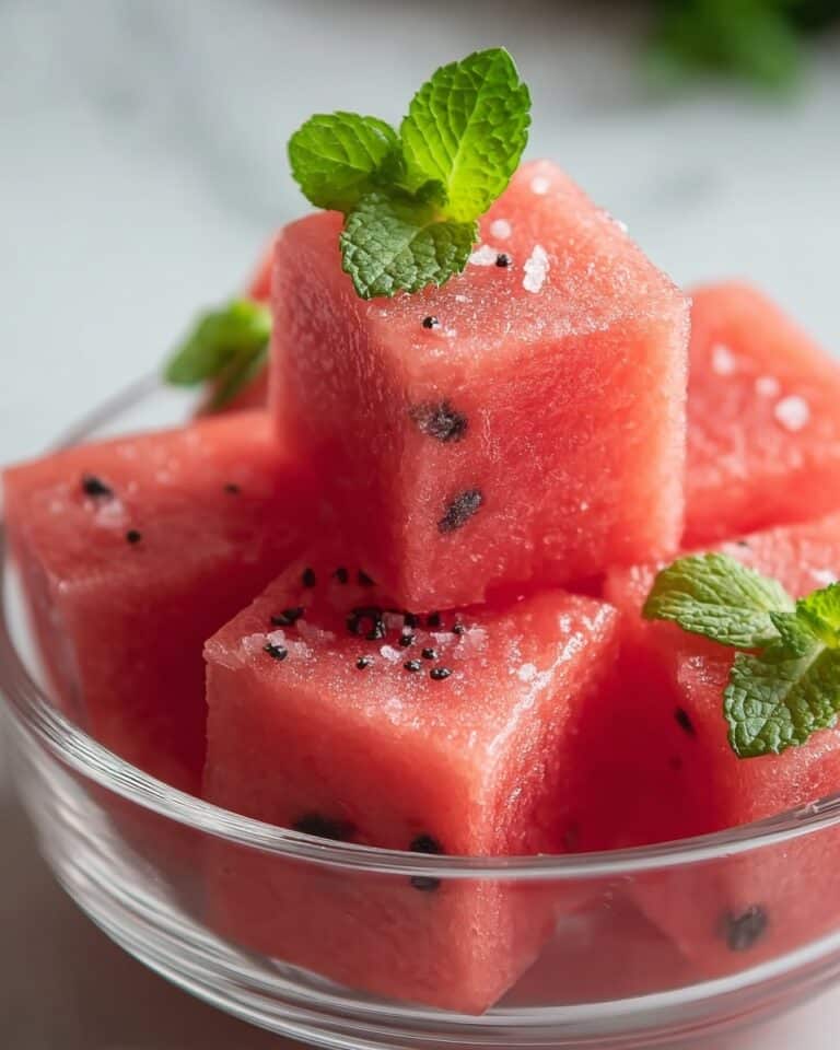 Watermelon Mint Dog Ice Cream Recipe