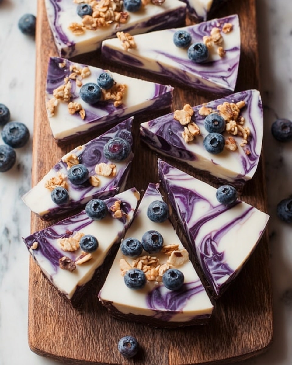 Blueberry Yogurt Bark Recipe