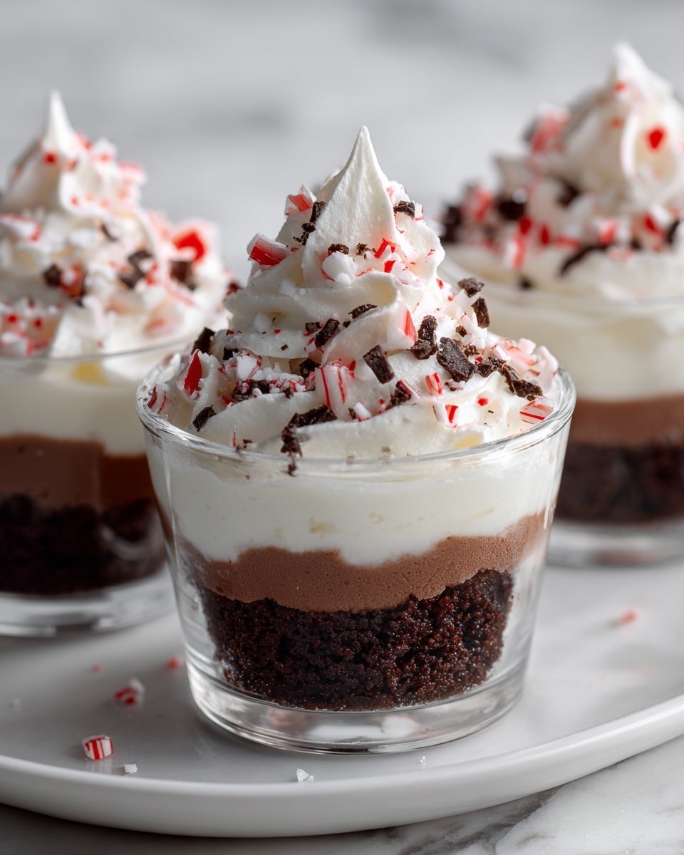 Peppermint Cheesecake Mousse Cups Recipe