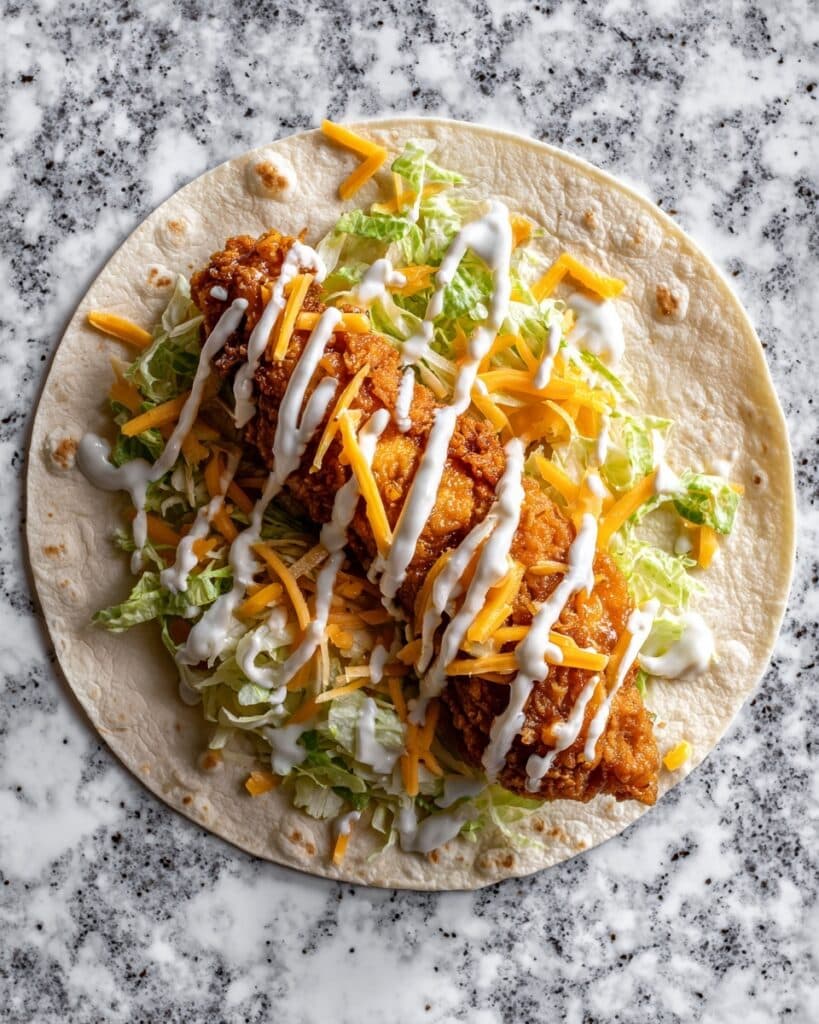 McDonald’s Crispy Chicken Ranch Snack Wrap (Copycat) Recipe