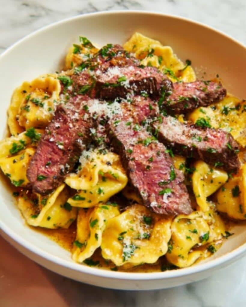 Garlic Steak Tortellini: 5 Steps to Flavorful Bliss Recipe