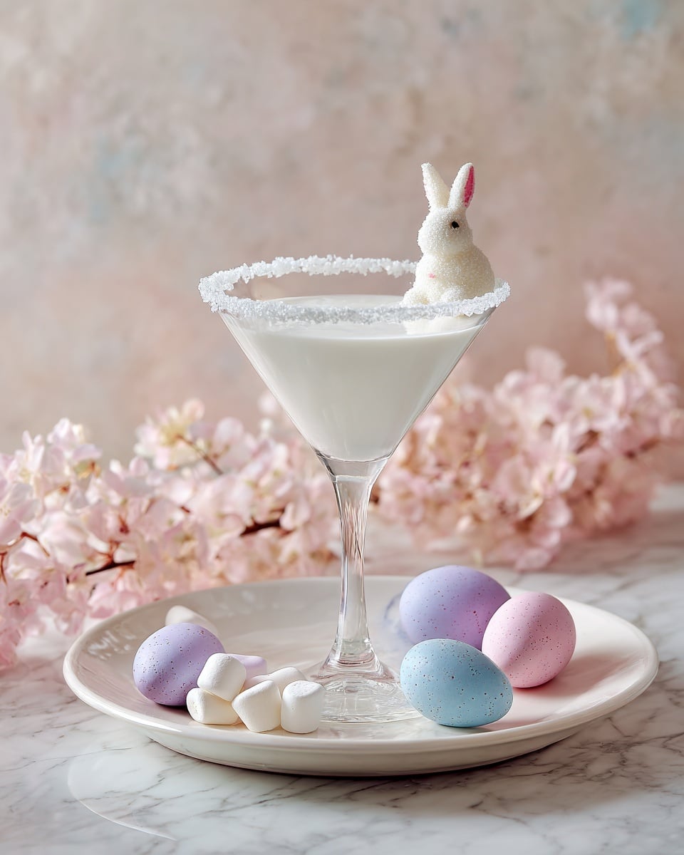 Marshmallow Bunny Martini Recipe